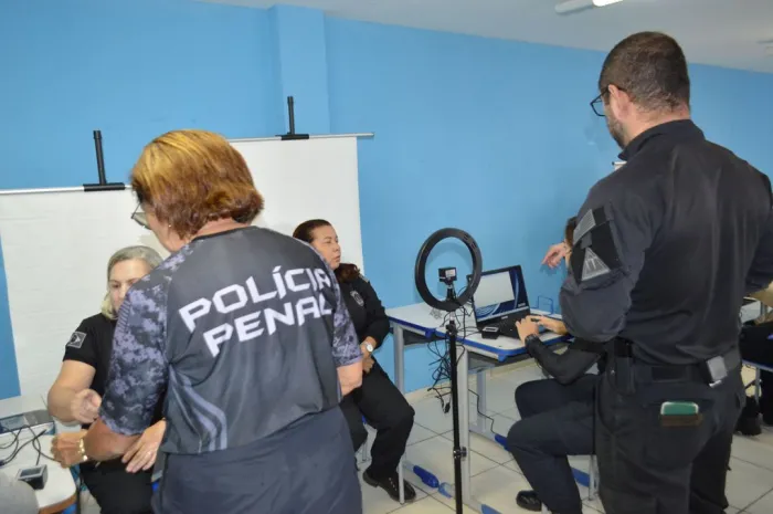 Policiais Penais participam de treinamento do CNJ para realizar identificação civil nas unidades prisionais