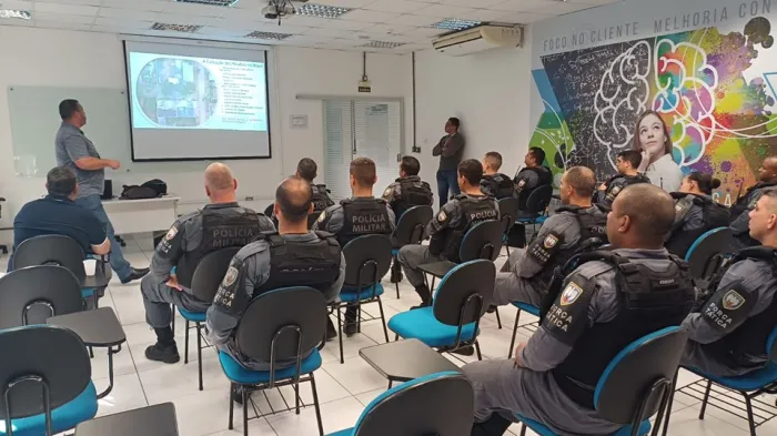 Força Tática do 1º Batalhão participa de palestra sobre “Novo Cangaço”