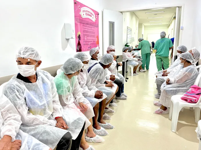 SES acompanha novos serviços no Hospital Regional de São Mateus e executa Programa Cuidar dos Olhos