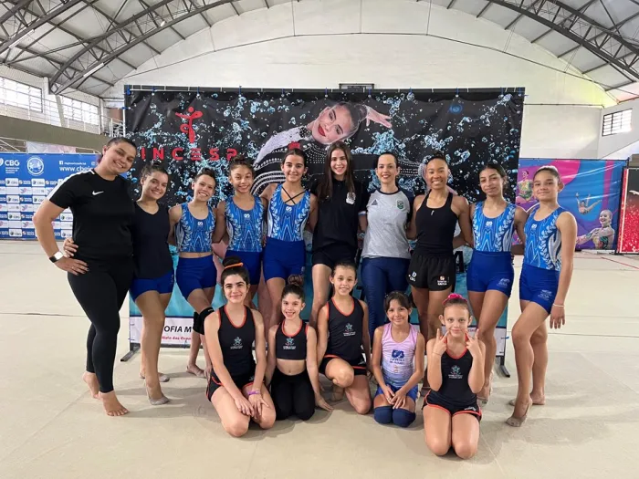 Após disputa da Olimpíada de Paris, ginasta Sofia Madeira visita a Sesport