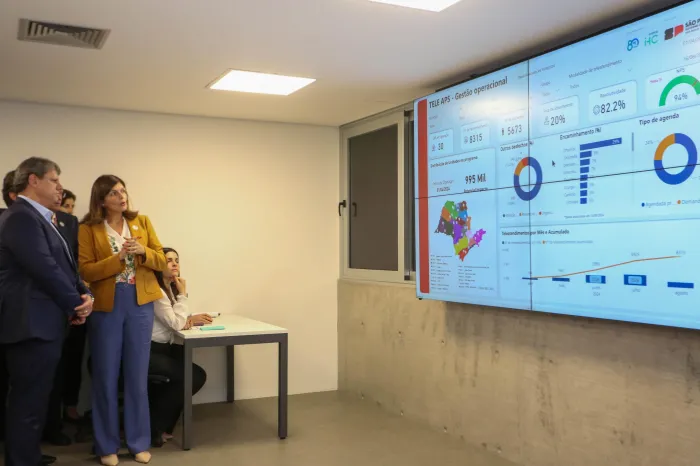 Anúncio ocorreu durante a inauguração do Centro Líder de Inovação em Saúde Digital do Estado, instalado no Instituto Perdizes do Hospital das Clínicas, na capital paulista