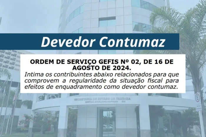 Sefaz intima 381 empresas que podem ser enquadradas como devedoras contumazes
