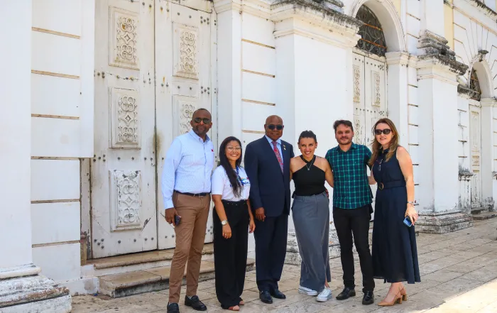- Ministro do Turismo da Jamaica faz city tour por São Luís (Foto: Divulgação)