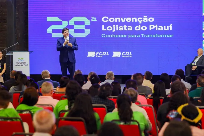 Rafael Fonteles defende desburocratização e reforço da infraestrutura durante Convenção Lojista do Piauí