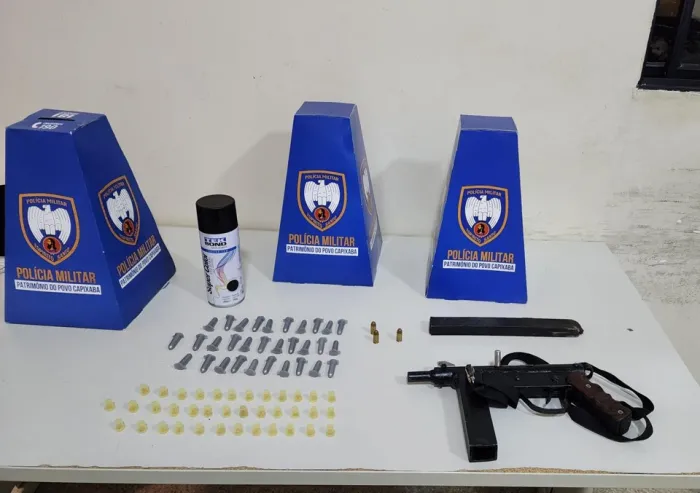 PM apreende drogas e arma de fogo em Guarapari durante o final de semana