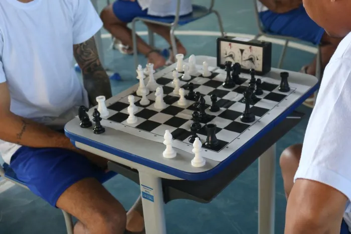Penitenciária Prof. José de Ribamar Leite realiza campeonato de xadrez com internos 