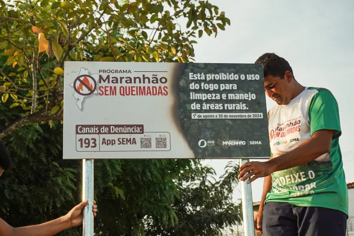 - Blitz Maranhão Sem Queimadas (Foto: Divulgação)
