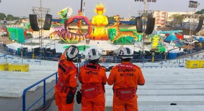 Festival de Cirandas 2024: Corpo de Bombeiros faz vistoria técnica do Parque do Ingá, em Manacapuru