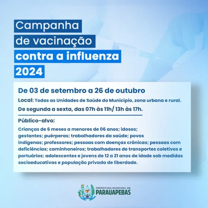 Foto: Reprodução/Prefeitura de Parauapebas - PA