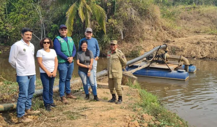 Governo do Acre realiza ações emergenciais em Epitaciolândia em resposta à escassez hídrica