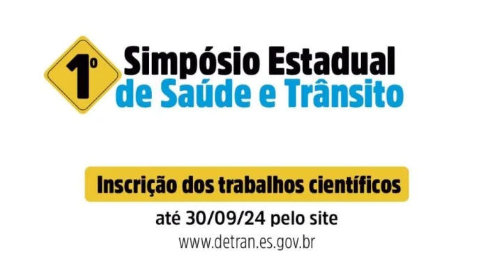 Detran|ES abre inscrições para submissão de trabalhos acadêmicos sobre saúde no trânsito