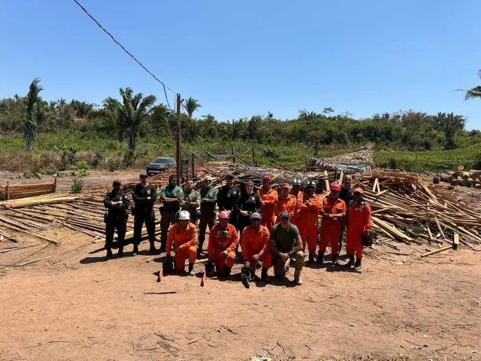 - CBMMA - Operação Araribóia Livre (Foto: Divulgação)
