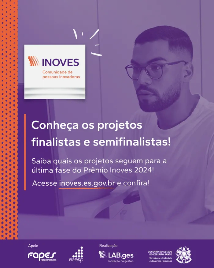 Seger divulga os projetos finalistas do Prêmio Inoves 2024