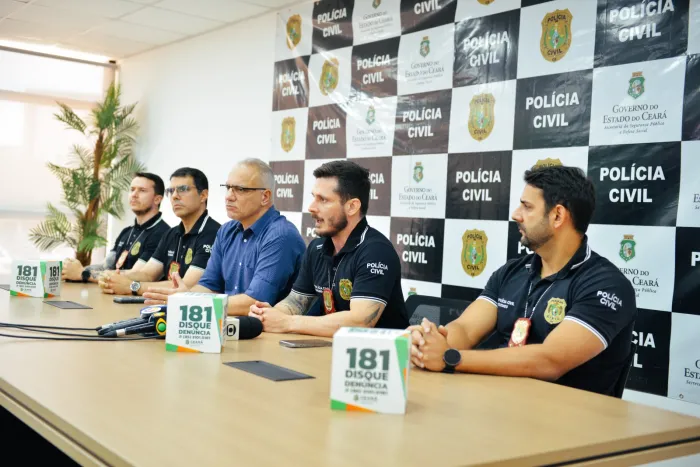 PCCE realiza grande operação e cumpre 34 mandados de prisão em municípios cearenses e nos estados da Bahia, Pará, Tocantins e Rondônia