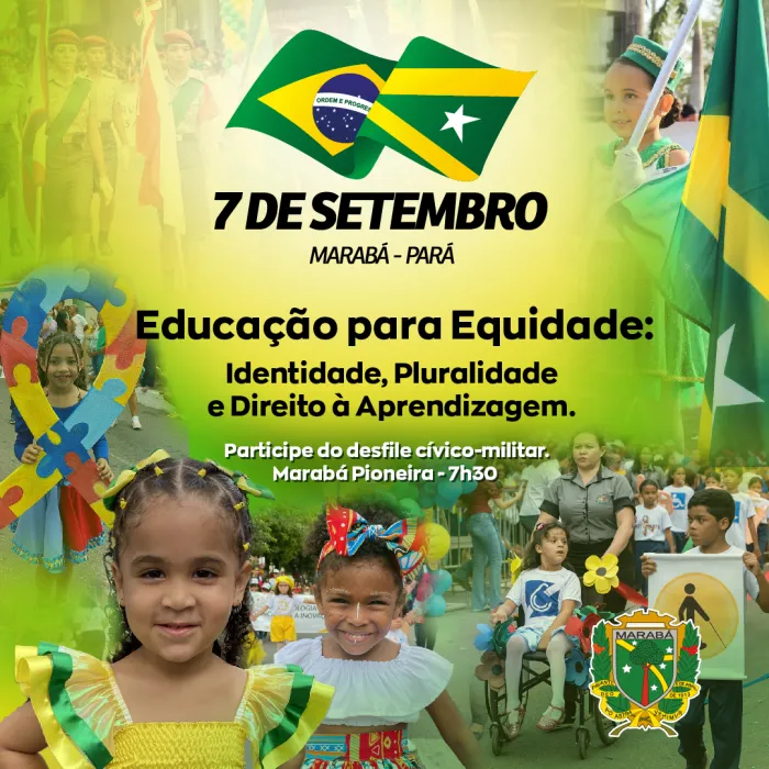 Semed: 202 anos da Independência do Brasil é celebrada com tradicional desfile na Avenida Antônio Maia