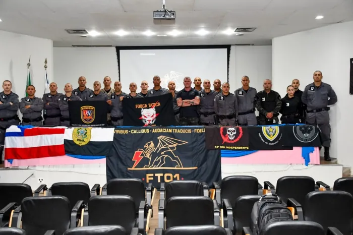 Alunos do IV CPAAR do 1º BPM participam de palestra sobre facções criminosas