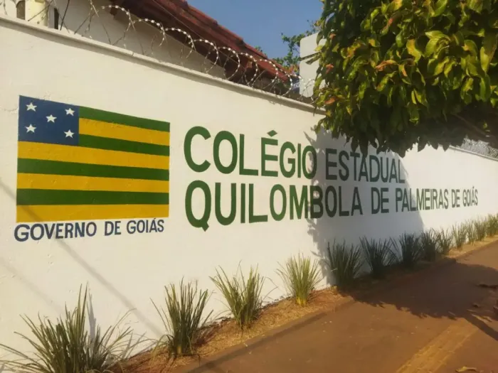 Apesar das escolas quilombolas existirem de leis anteriores, só em 2024 foi possível terem a cultura representada nos muros das instituições (Foto: Seduc)