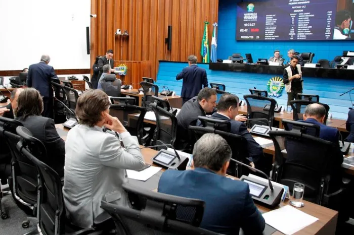 Um dos assuntos durante a sessão plenária de hoje foi o desempenhos dos atletas sul-mato-grossenses nas Paralímpiadas