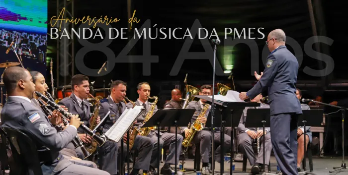 Banda de Música da PMES celebra 184 anos de harmonia e história