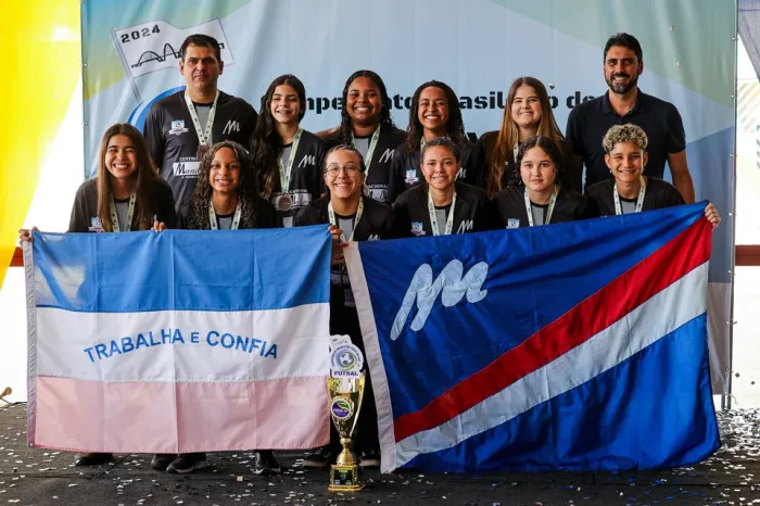 Mundo Moderno conquista o bronze no Brasileiro de Futsal Escolar Sub-17