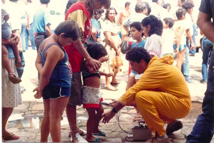 Acidente radioativo mais grave da história do Brasil começou com o manuseio indevido de um aparelho de radioterapia, em 13 de setembro de 1987 (Foto: SES)