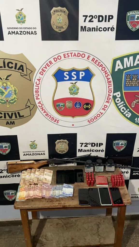 Operação Águas Seguras: Três pessoas são presas e produtos alimentícios furtados apreendidos em Manicoré