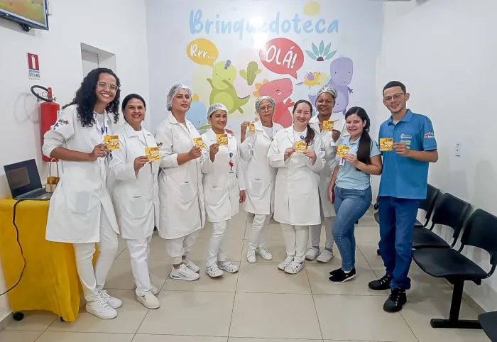 - Campanha Setembro Amarelo na Policlínica de São Bento (Foto: Divulgação)