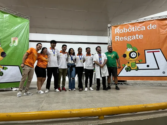 Estudantes do Liceu Parnaibano conquistam medalha de ouro na etapa regional da Olimpíada Brasileira de Robótica 