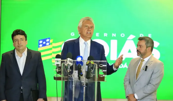 Ronaldo Caiado anuncia expansão do atendimento do Ipasgo Saúde para o Distrito federal (Foto: André Saddi)