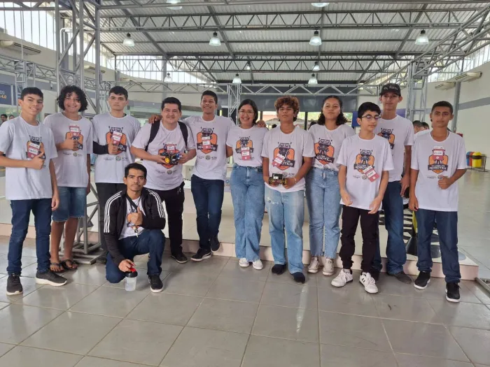 Escolas públicas são campeãs da fase estadual da Olimpíada Brasileira de Robótica