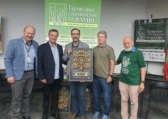 Primeiro Seminário Catarinense de Bambu estimula conhecimento e desenvolvimento de novas alternativas de renda