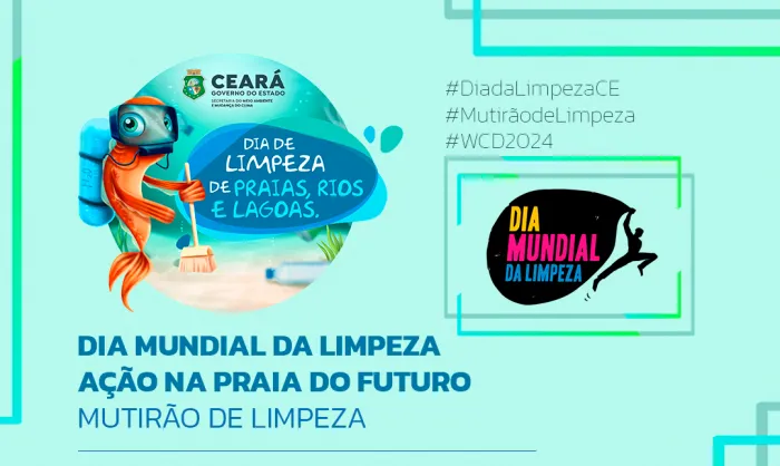 Sema celebra Dia Mundial da Limpeza, com ação na Praia do Futuro, neste sábado (21)