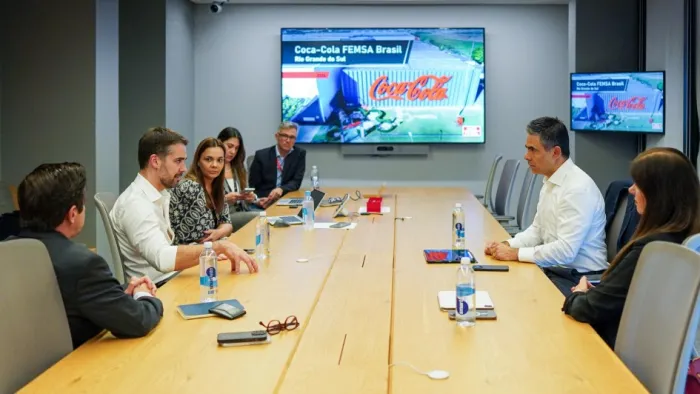 O governador destacou que o investimento da empresa mostra a confiança no movimento de reconstrução do Estado -Foto: Maurício Tonetto/Secom