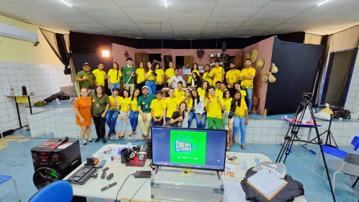 Cinema na Escola: estudantes da rede estadual desenvolvem roteiros de filmes no Curso Técnico de Produção de Áudio e Vídeo