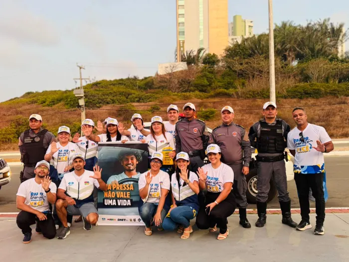 - Detran-MA encerra Semana Nacional de Trânsito 2024 com blitz educativa na Avenida Litorânea (Foto: Divulgação)