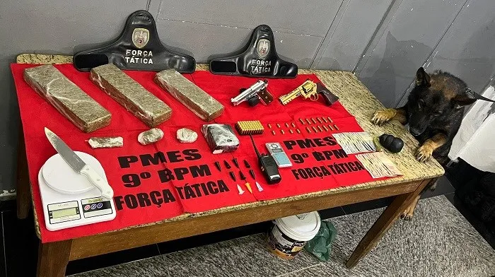 Foto: Reprodução/Polícia Militar - ES