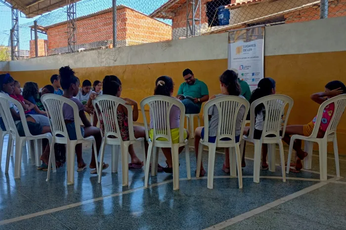Lugares de Ler já promoveu mais de 70 ações de incentivo à leitura