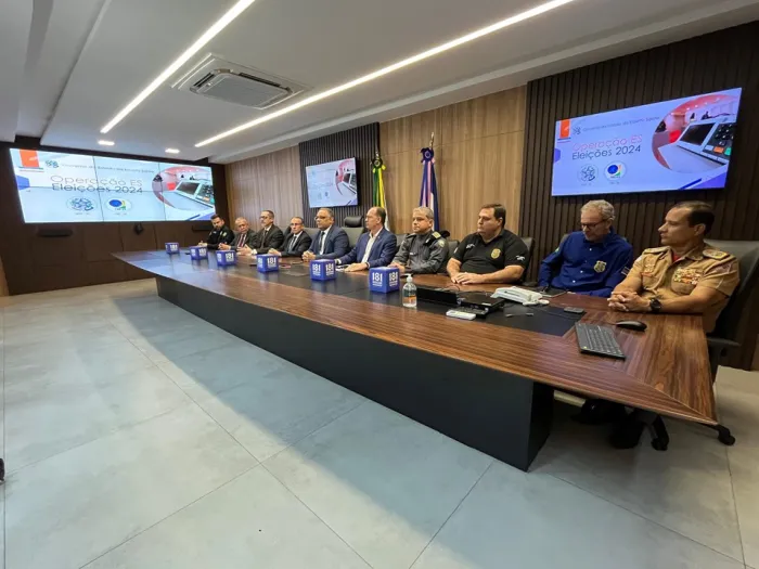 Operação Eleições 2024, coordenada pela Sesp, terá mais de 8 mil agentes de segurança empenhados