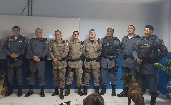 BAC inicia V Curso de Condutor de Cães Policiais e entrega para unidades operacionais
