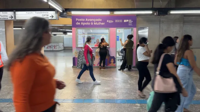 SP faz mutirão de atendimento a mulheres em estações de metrô, CPTM e EMTU