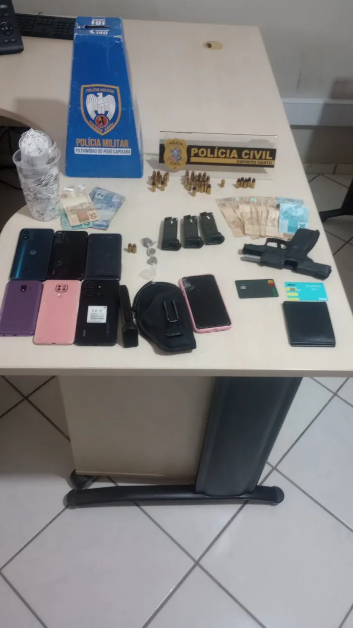 Operação integrada resulta em apreensões de armas, drogas e munições no noroeste do estado