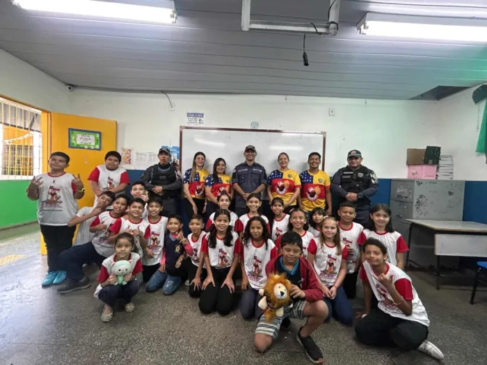 Proerd da PMAM alcança mais de 700 mil famílias e forma jovens conscientes contra as drogas e a Violência