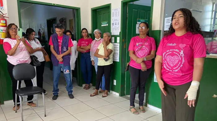 Outubro Rosa: UBS Hiroshi Matsuda faz programação especial às mulheres para prevenção ao câncer de mama