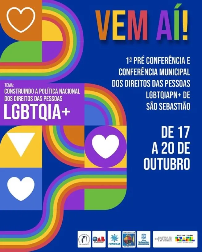 São Sebastião realiza I Pré-Conferência e Conferência Municipal dos Direitos das Pessoas LGBTQIAPN+: Um Passo Histórico na Luta por Direitos e Igualda