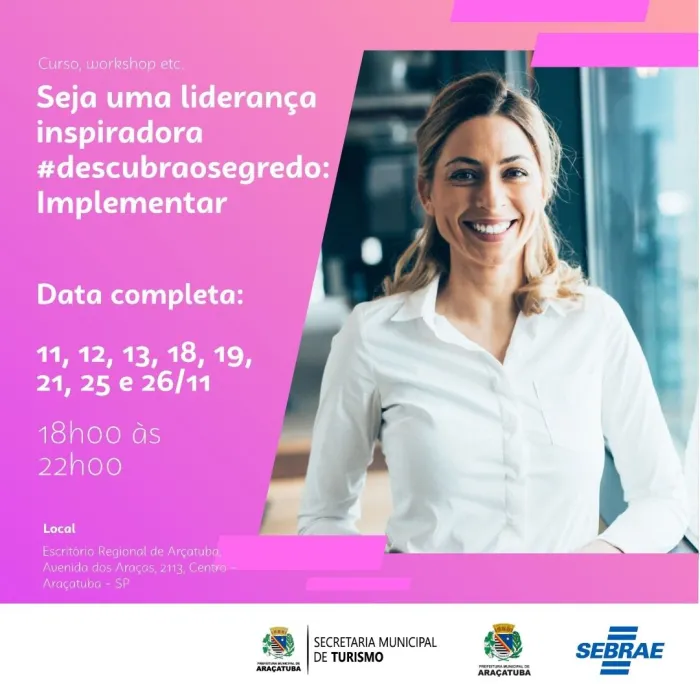 Sebrae abre vagas para cursos de liderança e de vendas