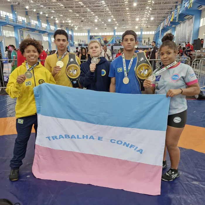 Capixabas são destaques no sul-americano de Wrestling
