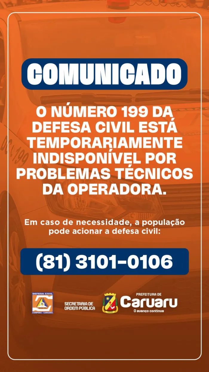 Foto: Reprodução/Prefeitura de Caruaru - PE