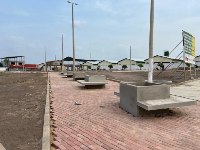 Obras: Praça do Cidade Jardim começa a ganhar formas de um novo espaço de lazer