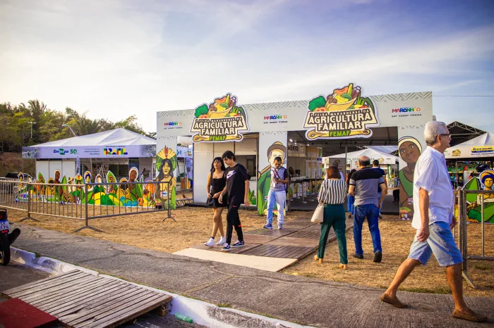 - 1ª edição da Feira Maranhense da Agricultura Familiar que aconteceu em 2023 na Lagoa da Jansen superou as expectativas de público presente (Foto: Divulgação)