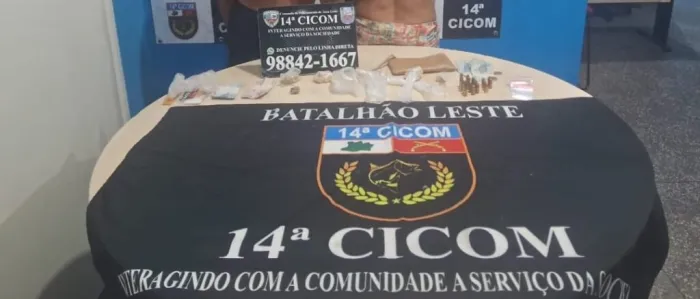Após denúncias, três pessoas são presas pela Polícia Militar do Amazonas por envolvimento com tráfico de drogas